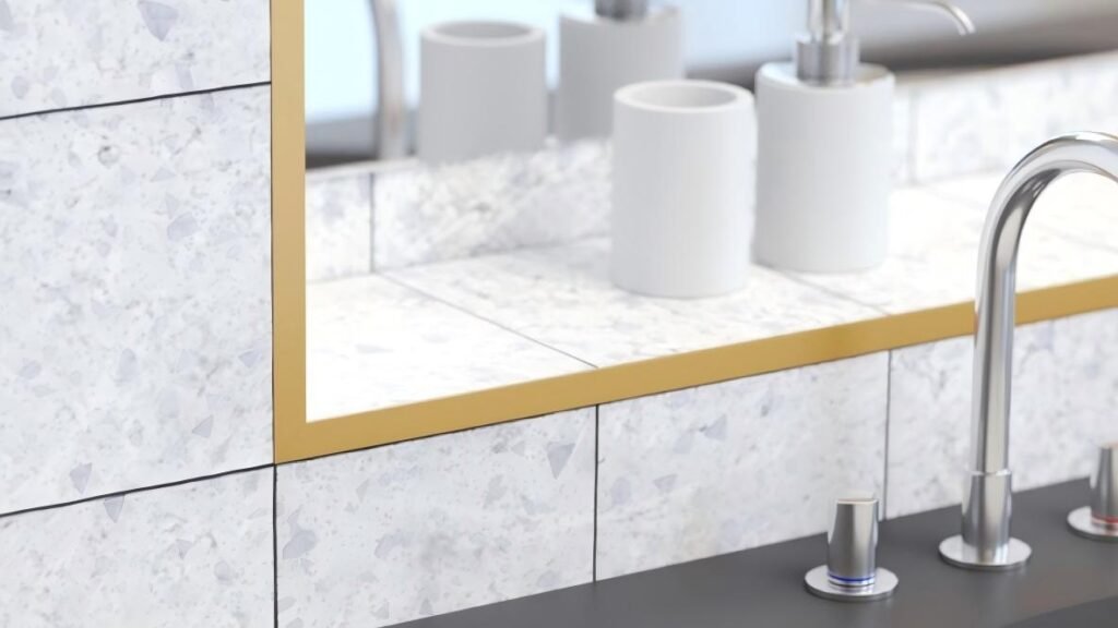 Bathroom Aluminum Tile Trim