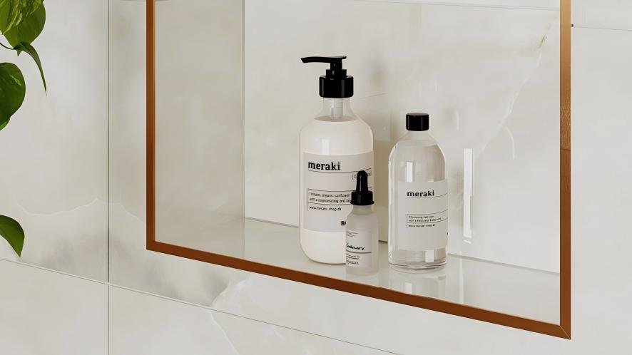 Bathroom Aluminum Tile Trim