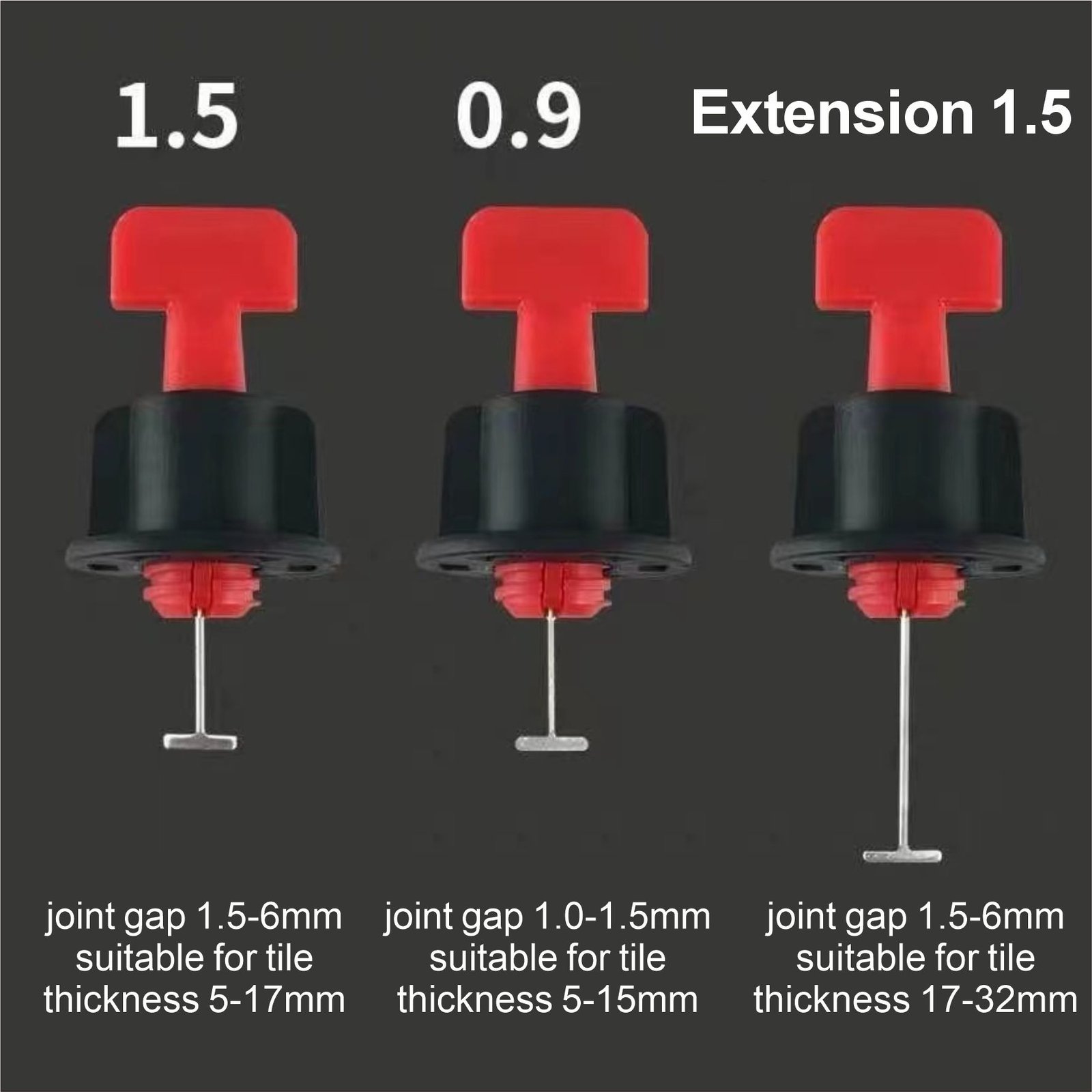 plastic levelling system