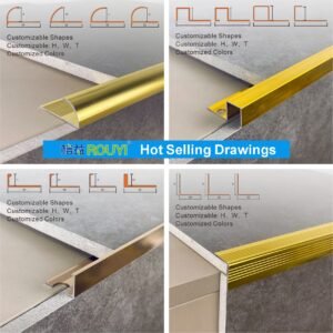 Aluminum Tile Trim Shape