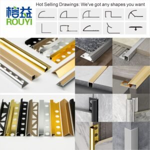 Aluminum Tile Trim Factory Custom