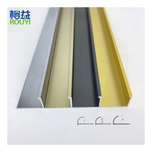 Aluminium tile trim