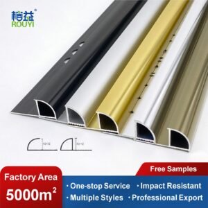 Aluminium tile trim