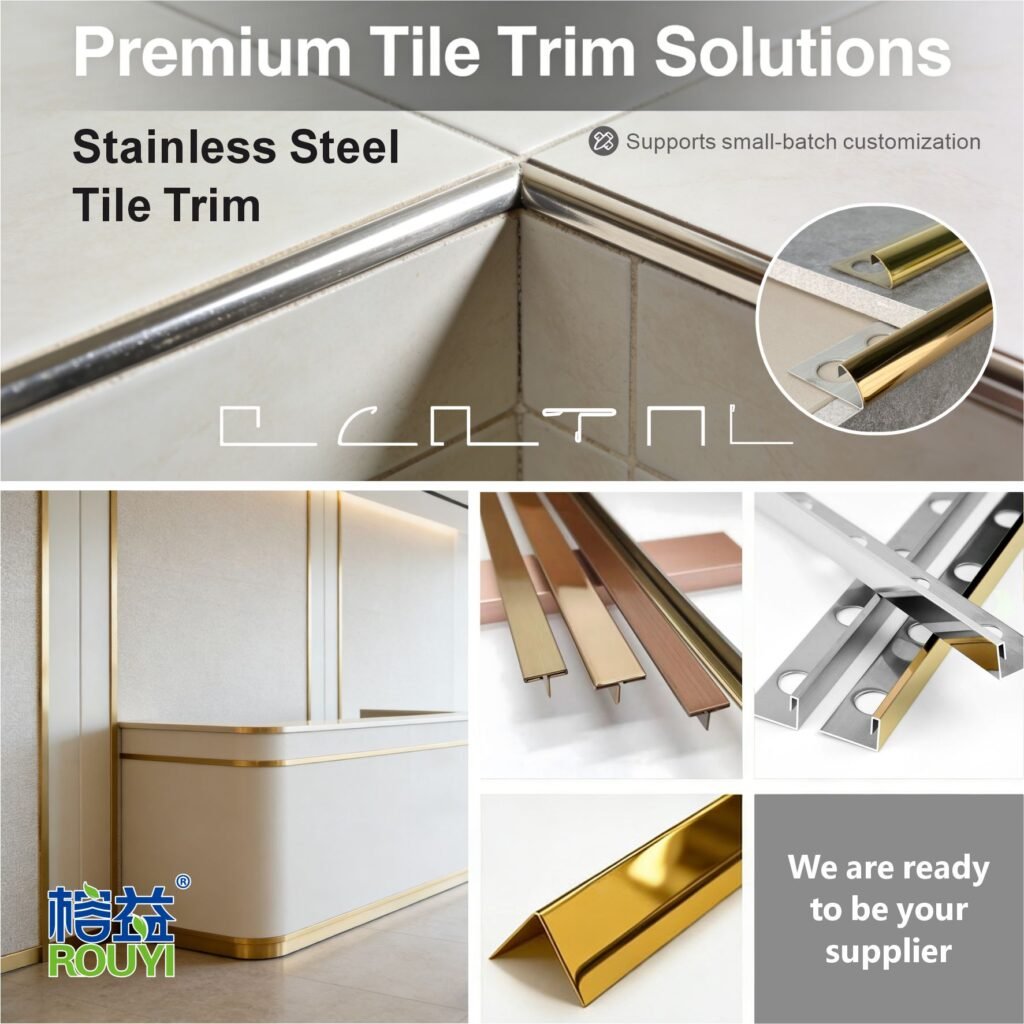 Stainless Steel Tile Trim